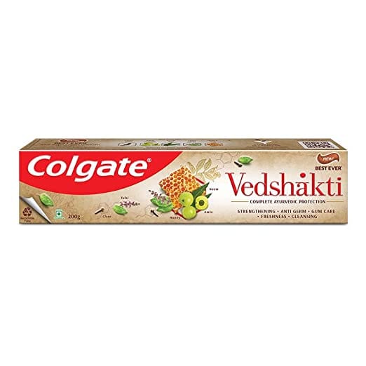 Colgate Swarna Vedshakti Ayurvedic Oral Care Toothpaste (200 G)