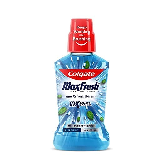 Colgate Plax Pepper Mint Mouthwash 0% Alcoho