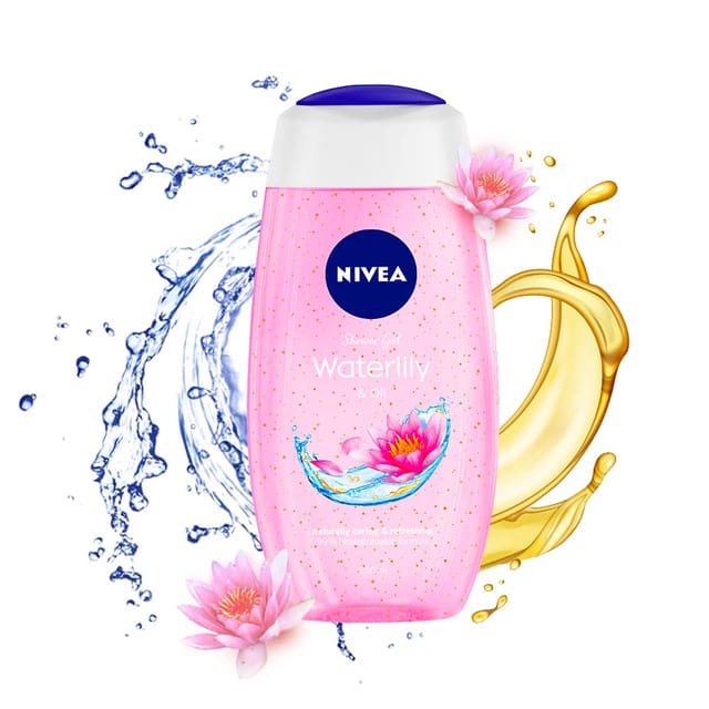 Nivea Shower Gel – Waterlily & Oil Body Wash (250 ML)