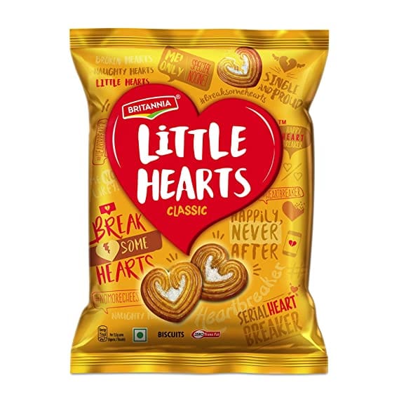 Britannia Little Hearts (75 G)