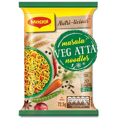 Maggi Nutri-licious Masala Instant Veg Atta Noodles