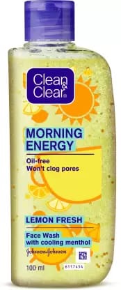 Clean & Clear Morning Energy Lemon Fresh Face Wash  (100 ML)