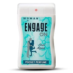 Engage ON Cool Aqua Pocket Perfume for Women (18.8 ML)