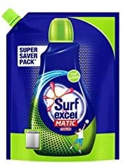 Surf Excel Detergent Liquid Matic Top Load pouch