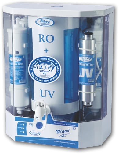 Misty WAVE KRYSTAL TRANSPARENT (RO+UV) Water Purifier (7.2 KG)