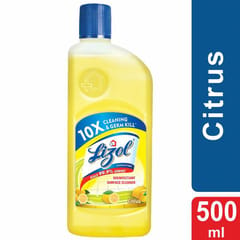 Lizol Citrus Disinfectant Surface Cleaner (500 ML)