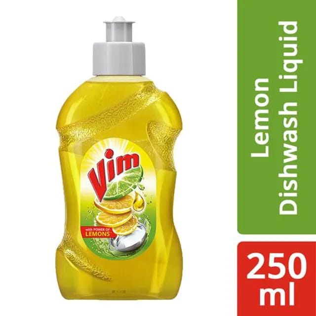 Vim Dishwash Liquid Bottle (250 ML)