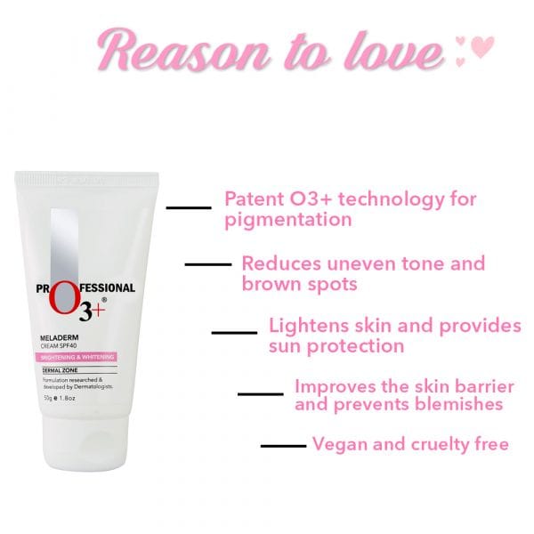 O3 Meladerm Brightening Whitening Day Cream 50 ML