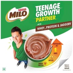 Nestle Nestle Milo - With Whey, Protein & Jaggery, Nutrition Drink For Teenagers, (400G)