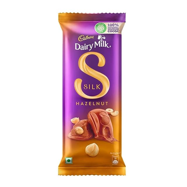 Cadbury Dairy Milk Silk Hazelnut Chocolate 84G