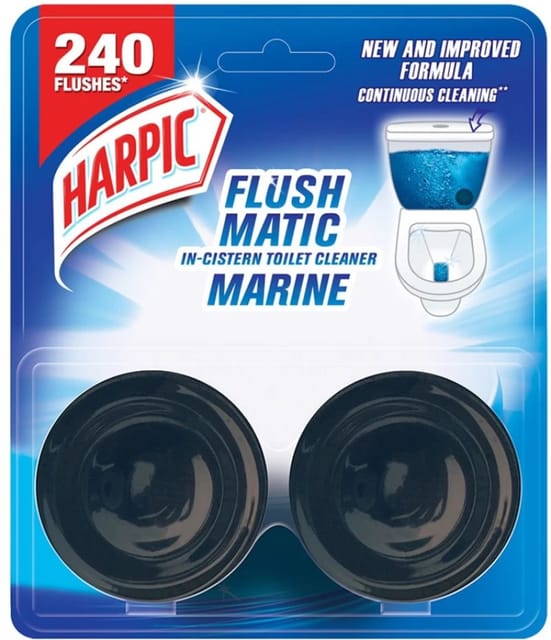 Harpic Flushmatic In-Cistern Toilet Cleaner Blocks (100 G)