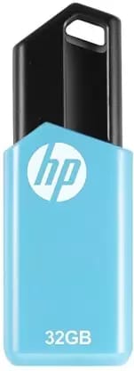 HP v150w 32 GB Pen Drive  (Blue, Black) (10 G)