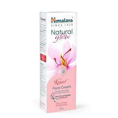 Himalaya Natural Glow Face Cream with Kesar & Vit E | For Non-greasy Even-toned & Radiant Skin| Phyto-vitamin formula with UV protection| Reduce Dark spots in 6 weeks |Clinically-tested & Paraben Free