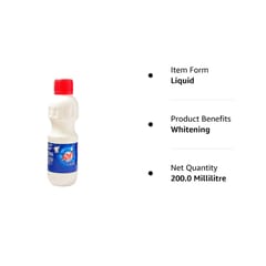 Rin Liquid Ala Fabric Whitener - 200ml