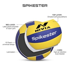 Nivia Spikester Volleyball (Size-4)