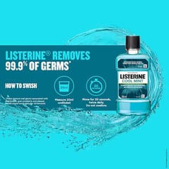 Listerine Cool Mint Mouthwash Liquid (250 ML)