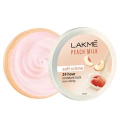 Lakmé Peach Milk Soft Crème 24Hr Moisture Cream (25 G)