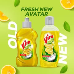 Vim Dishwash Liquid Bottle (250 ML)