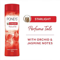 Ponds Starlight Talcum Powder with Orchid & Jasmine