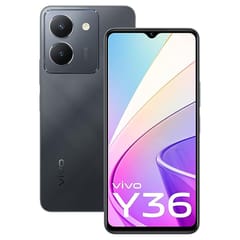 Vivo Y36 (Meteor Black, 8GB RAM, 128GB Storage)