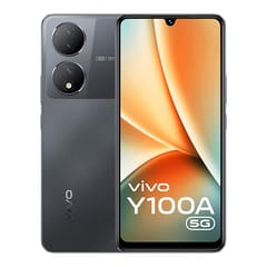 Vivo Y100A 5G (Metal Black, 8GB RAM, 256GB Storage)