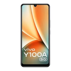 Vivo Y100A 5G (Metal Black, 8GB RAM, 256GB Storage)