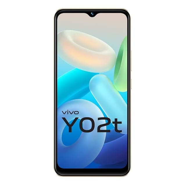 Vivo Y02t (Sunset Gold, 4GB RAM, 64GB Storage)