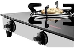 Butterfly Radiant Jumbo 3 Burner Glass Manual Gas Stove  (3 Burners)