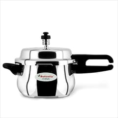 Butterfly Curve Stainless Steel Outer Lid Pressure Cooker, 3 Litre