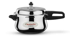 Butterfly Curve Stainless Steel Outer Lid Pressure Cooker, 5.5 Litre