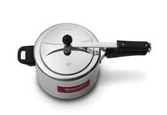 Butterfly Standard Plus Induction Base Aluminium Pressure Cooker, 5 Litre