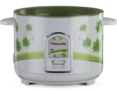 BUTTERFLY JADE 1.8 Liter Rice Cooker, White