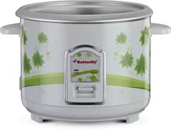 BUTTERFLY JADE 1.8 Liter Rice Cooker, White