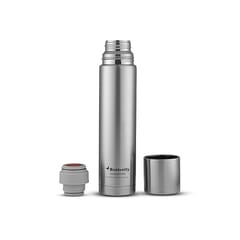 Butterfly Gangothri Stainless Steel Flask, 500ml (Silver/Black)