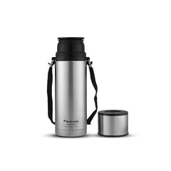 Butterfly Gangothri Stainless Steel Flask, 900ml (Silver/Black)