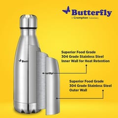 Butterfly Aura Vacuum Flask 350 ML