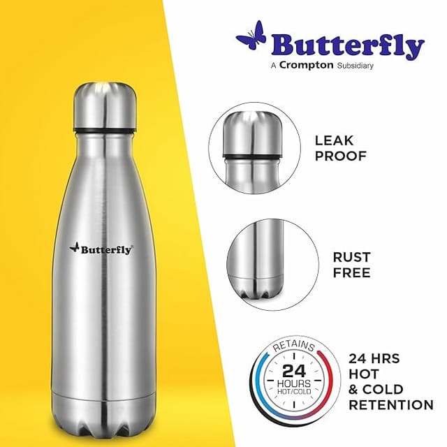 Butterfly Aura Vacuum Flask 750 ML