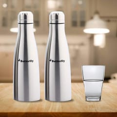 Butterfly Eco Stream Stainless Steel Water Bottle-800 ML