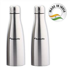 Butterfly Eco Stream Stainless Steel Water Bottle-800 ML