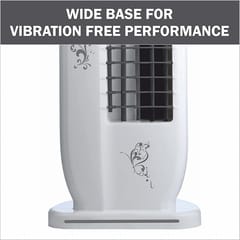 Butterfly Windy Plus Tower Fan - 175W, 3 Speed Levels (Grey),Large