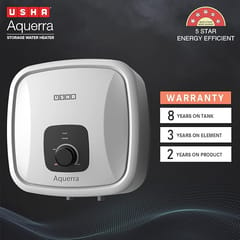 USHA Aquerra 15 Litre 5 Star Storage Wall Water Heater