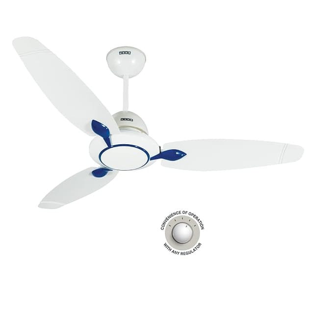 Roll over image to zoom in        USHA Onio Rho Beta 1200MM BLDC 5 Star Energy Efflicient, Dust & Oil Resistant Ceiling Fan