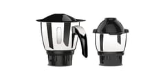 Vidiem Eva Carbon Mixer Grinder, 750W, 3 Jars (Black)