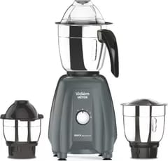 Vidiem victor heay duty 600 Mixer Grinder (3 Jars, Grey)