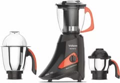 Vidiem MG 576 A VECTOR 750 Mixer Grinder (3 Jars, Black)