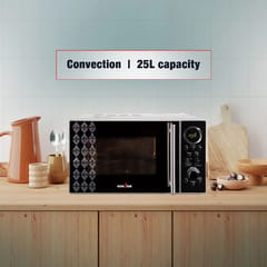 Kenstar 25 L Convection Microwave Oven  (KJ25CSL101, Black)