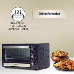 Kenstar OTG 30RCSS Oven Toaster Grill, Black