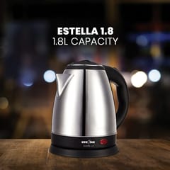 Kenstar ESTELLA Electric Kettle  (1.8 L, Silver)