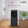 Kenstar Tall Boy HC 70 RE Desert Air Cooler for Home - Honeycomb Cooling Pads, Humidity Control (70L, 170 Watts) BLACK & WHITE