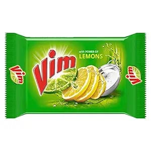 Vim Dishwash Bar Lemon, Removes Stain And Grease With Power Of Lemon, 300 g